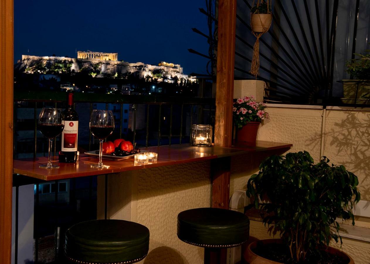 Апартаменты Mosaics Astonishing Acropolis View Aprtm Афины Экстерьер фото