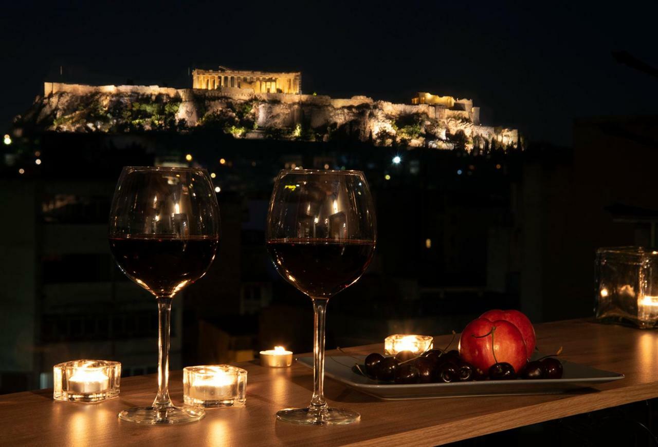 Апартаменты Mosaics Astonishing Acropolis View Aprtm Афины Экстерьер фото