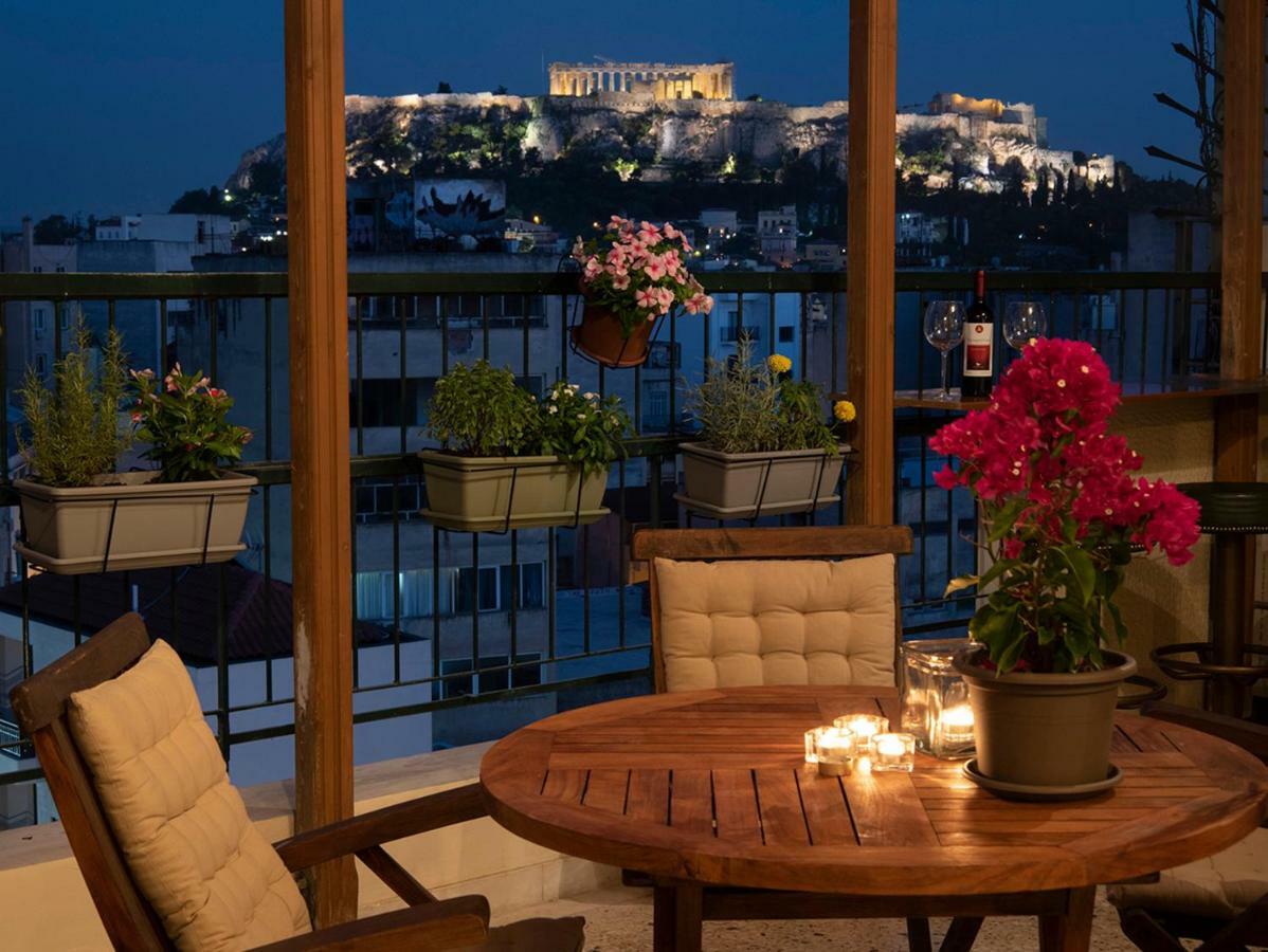 Апартаменты Mosaics Astonishing Acropolis View Aprtm Афины Экстерьер фото